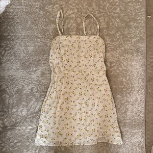 Abercrombie & Fitch Floral Spaghetti Strap Dress